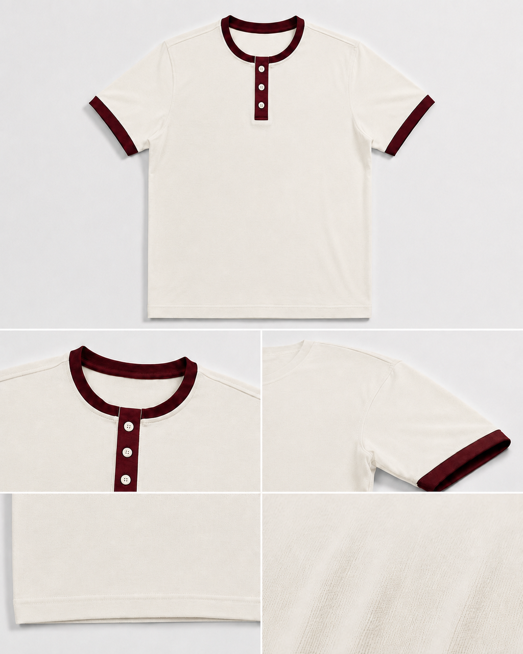 OFF-white vorix ringer henley